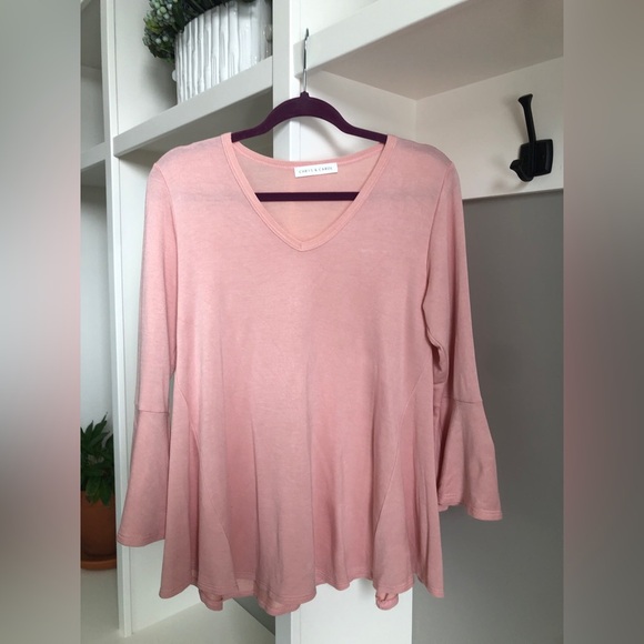 Chris & Carol Pink Blouse NWOT - Picture 1 of 5